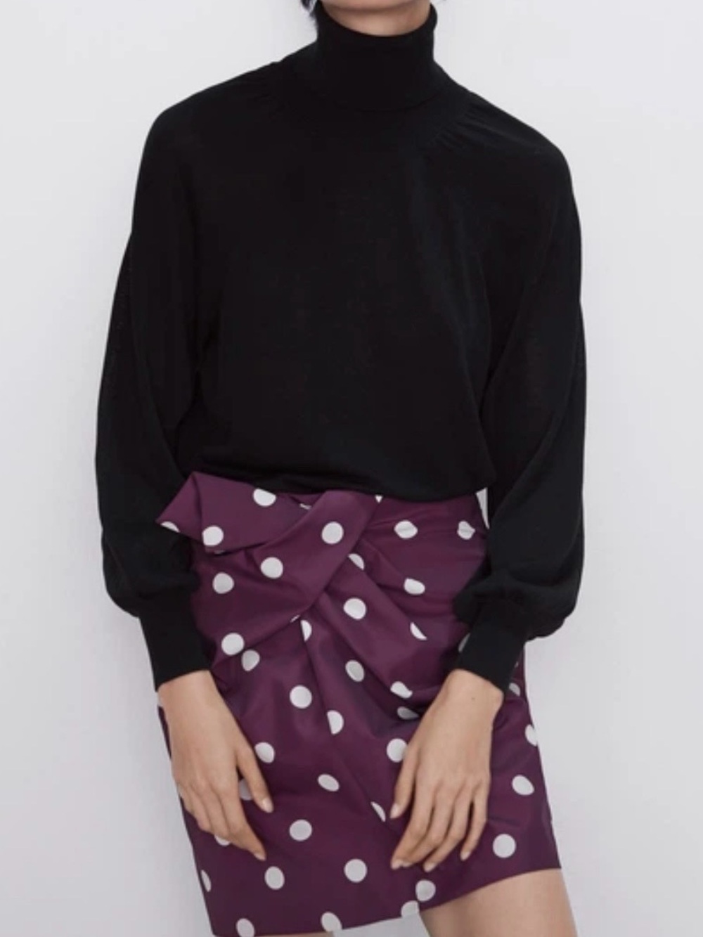 Zara - Polka dot skirt